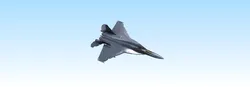 Stealth Fighter Jet Breaking the Sound Barrier 3D model