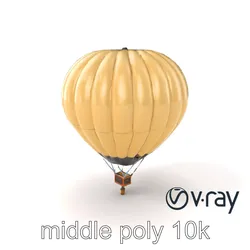 Weather Research Balloon 3D Model Pack Low-poly 3D model