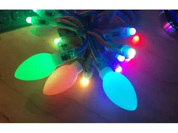 WS2811 / WS2801 C9 Bulb Diffuser for 12mm NeoPixel LED - Free 3D Model ...