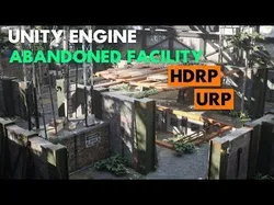 Abandoned Facility MODULAR - UNITY --HDRP-URP-- Low-poly 3D model