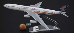 AIRBUS A340-300 SQ 50TH ANNV 2024 3D model