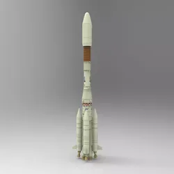 Ariane 4 nasa spacecraft launcher - nasa spacecraft launcher 3D model