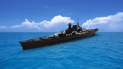 battleship 3D model