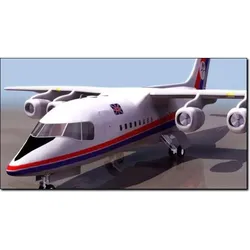British Aerospace BA146 Studio Max 3D model