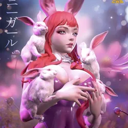 Buny Girl 3D Pringting