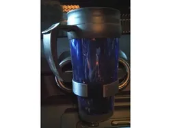 Cup holder with platform