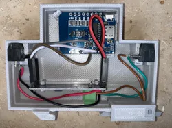 D1 Mini DIN Rail Case 1TE, RS485