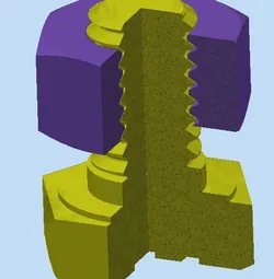 DIN 933 M6 Srcews and DIN 934 M6 Nut
