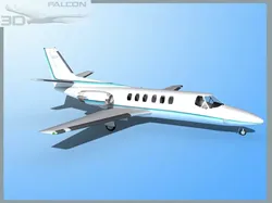 Falcon3D Citation V C560 F06 3D model