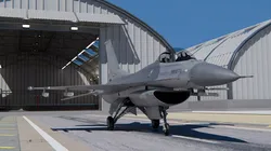 General Dynamics F-16 Fighting Falcon 3D model