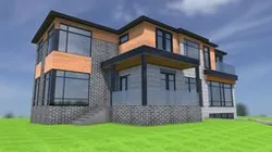 HANLON - 360 spin model of 3D house