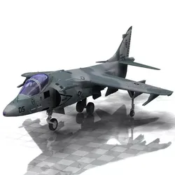 Harrier AV-813 Studio Max 3D model