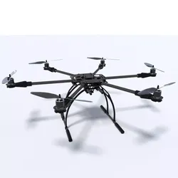hexacopter quadcopter 3D model