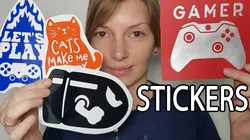 how to make stickers / Faire des stickers