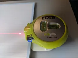 Laser t-square base for Ryobi AIRgrip Laser Level