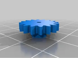 Microservo 1:2 (2x) multiplier gearbox 360