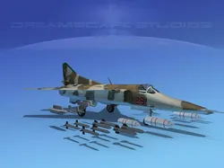 MIG-27 Flogger East Germany 3D model