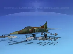 Mig-27 Flogger  V10 Ukraine 3D model