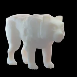 Minecraft-Inspired Bear 3D print STL model