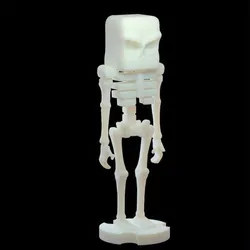 Minecraft-Inspired blocky Skeleton 3D print STL model