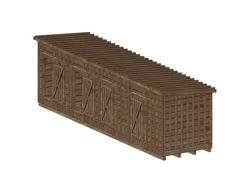 N scale Commercial Coal House