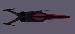 Nave Espacial Star War 3D model