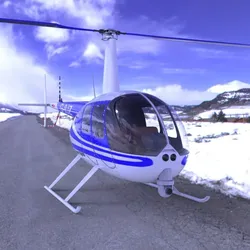 News Helicopter 3D model