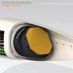 Radar Gripen 3D model