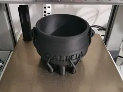 Rustic Cooking Cauldron – 3D Printable Pot - Free 3D Print Model