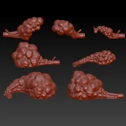 Smoke Grenade Bundle - Organic Sci-Fi Effects for Tabletop & Dioramas
