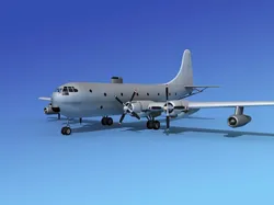 Boeing KC-97 Stratotanker Bare Metal 3D model