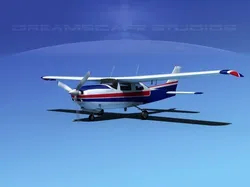 Cessna 210 Centurion V07 3D model