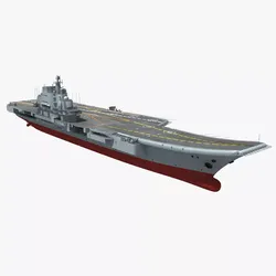Chinese Liaoning Aircraft Carrier 3D model