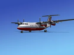 Dehavilland DHC-7 Aero Normandy 3D model