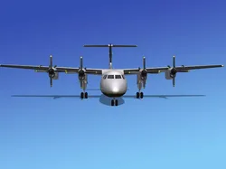 Dehavilland DHC-7 Corporate 3 3D model