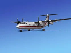 Dehavilland DHC-7 US Government 1 3D model