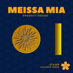 Firework Stamp – Digital 3D Print File for Festive Journals, Planners & DIY Crafts