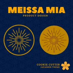 Fireworks Cookie Cutter – Digital 3D Print File for Celebratory Baking