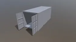 High-poly Container