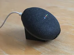 Inclined table stand for Google Home Mini Slim Wall Mount
