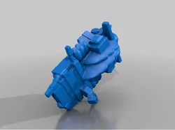 Robotech Tirol Anti-Gravity Planet Barge