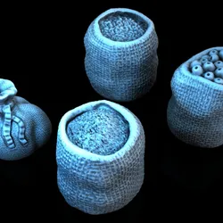 Sack Set - Medieval Town Set