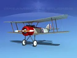 Sopwith Pup Fighter 3D model
