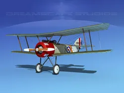 Sopwith Pup Fighter 3D model