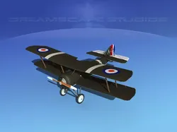 Sopwith Pup Fighter 3D model