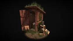 5 Props Assignment - "The Forest Loner" @DAE
