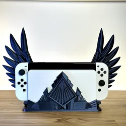 Art Deco Wings Nintendo Switch Dock