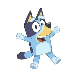 Bluey Blue Dog Blue Dog