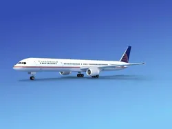 Boeing 757-300 Continental  3D model