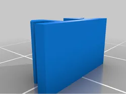 Cable clip for 2020 profile flat